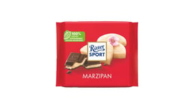 Ritter Sport Μαύρη Σοκολάτα με Γέμιση Πάστα Αμυγδάλου 100g