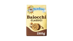 Mulino Bianco Μπισκότα Baiocchi Γεμιστά με Σοκολάτα 260g