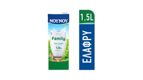 Νουνού Family Αγελαδινό Γάλα Υψηλής Παστερίωσης Light 1.5l