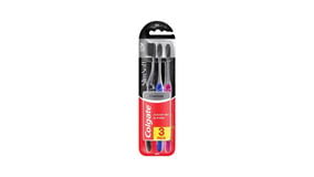 Colgate Οδοντόβουρτσα Slim Soft Charcoal Μαλακή 3τεμ