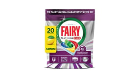Fairy Platinum Plus Κάψουλες Πλυντηρίου Πιάτων 20τεμ