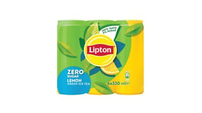Lipton Ice Tea Green Lemon Χωρίς Ζάχαρη 6x330ml