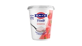 Φάγε Fruits Επιδόρπιο Στραγγιστού Γιαουρτιού Φράουλα 380g