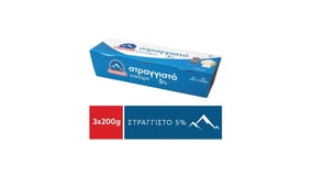 Όλυμπος Γιαούρτι Στραγγιστό 5% Λιπαρά 3x200g