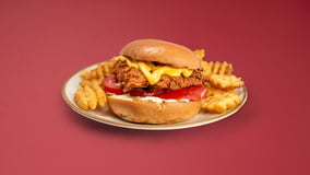 Crispy burger