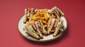 Club sandwich crispy
