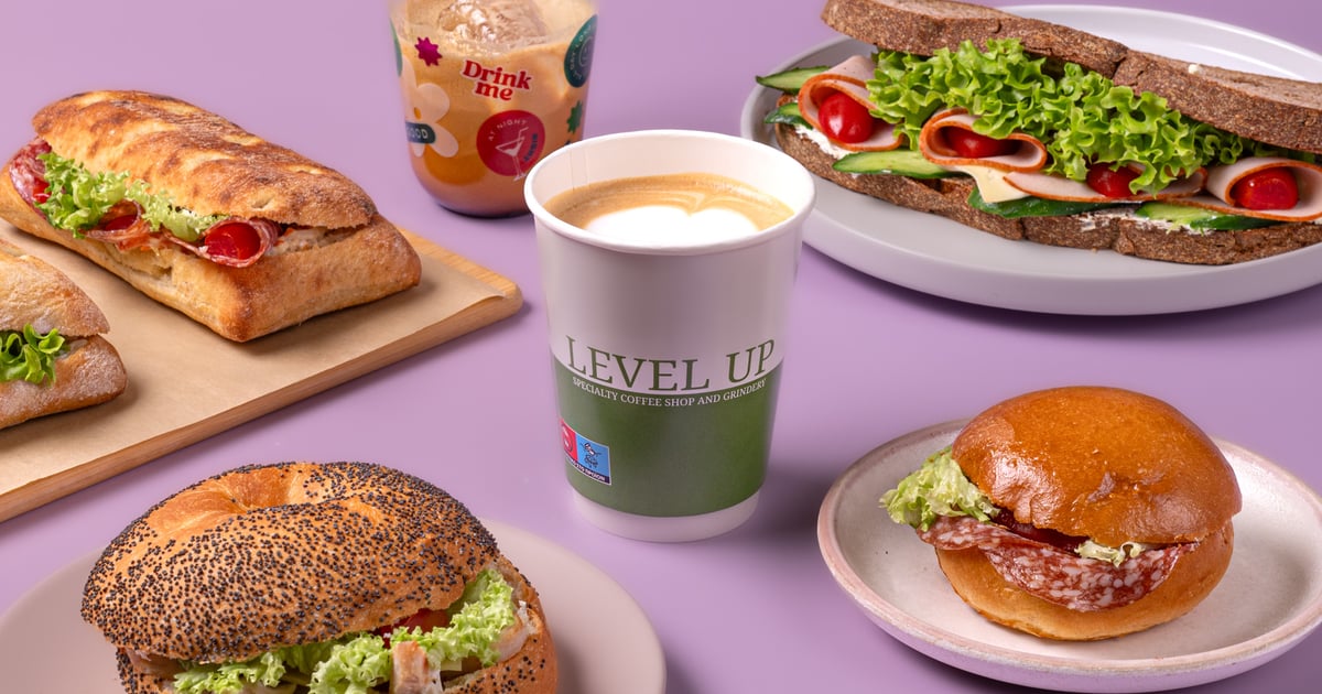 Level Up - Μαρούσι | Online Delivery Καφέδες