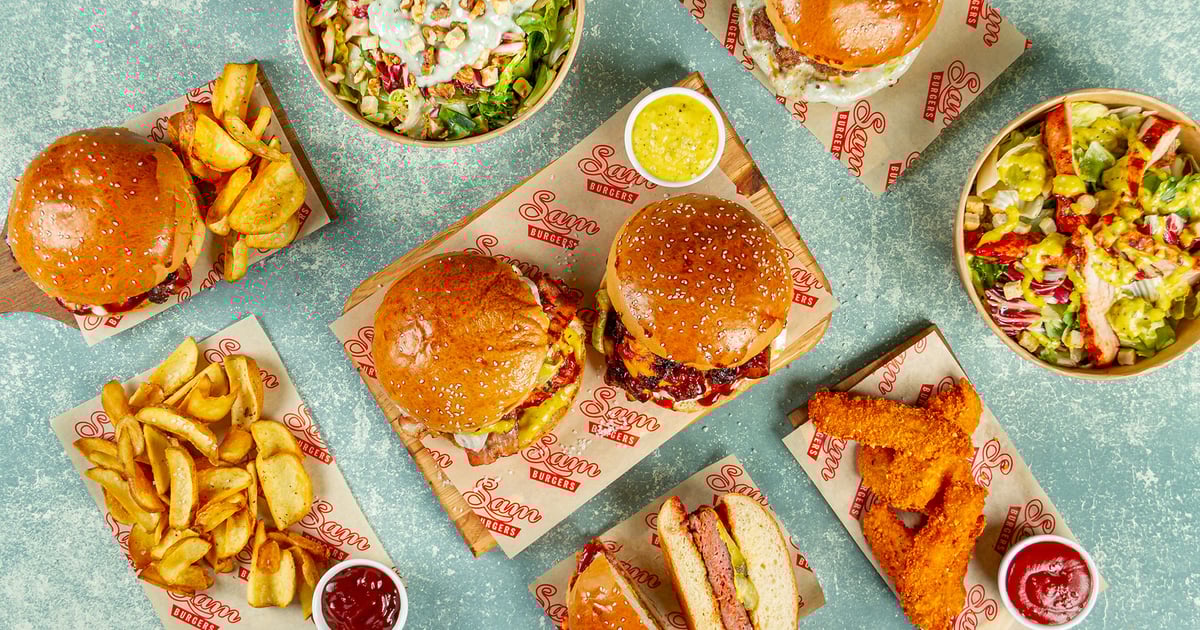 Sam burgers Φιξ Online Delivery Burgers